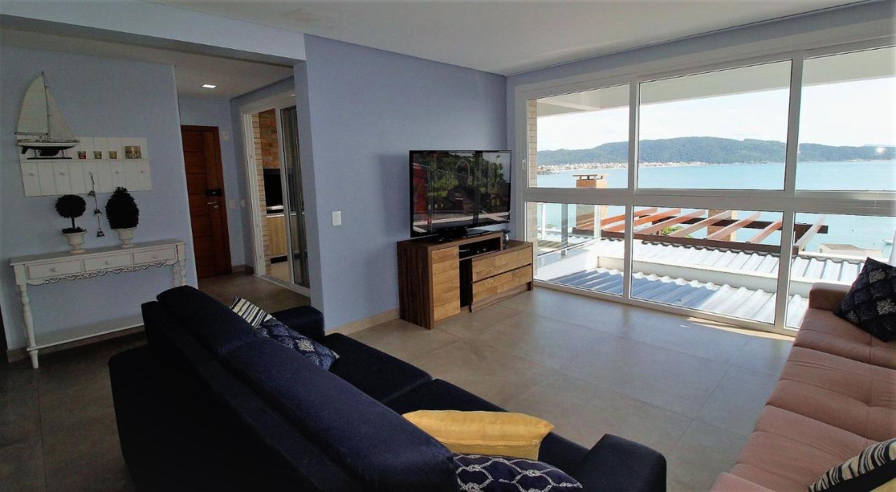 1080 - Apartamento com vista para o mar em Bombinhas Exterior foto