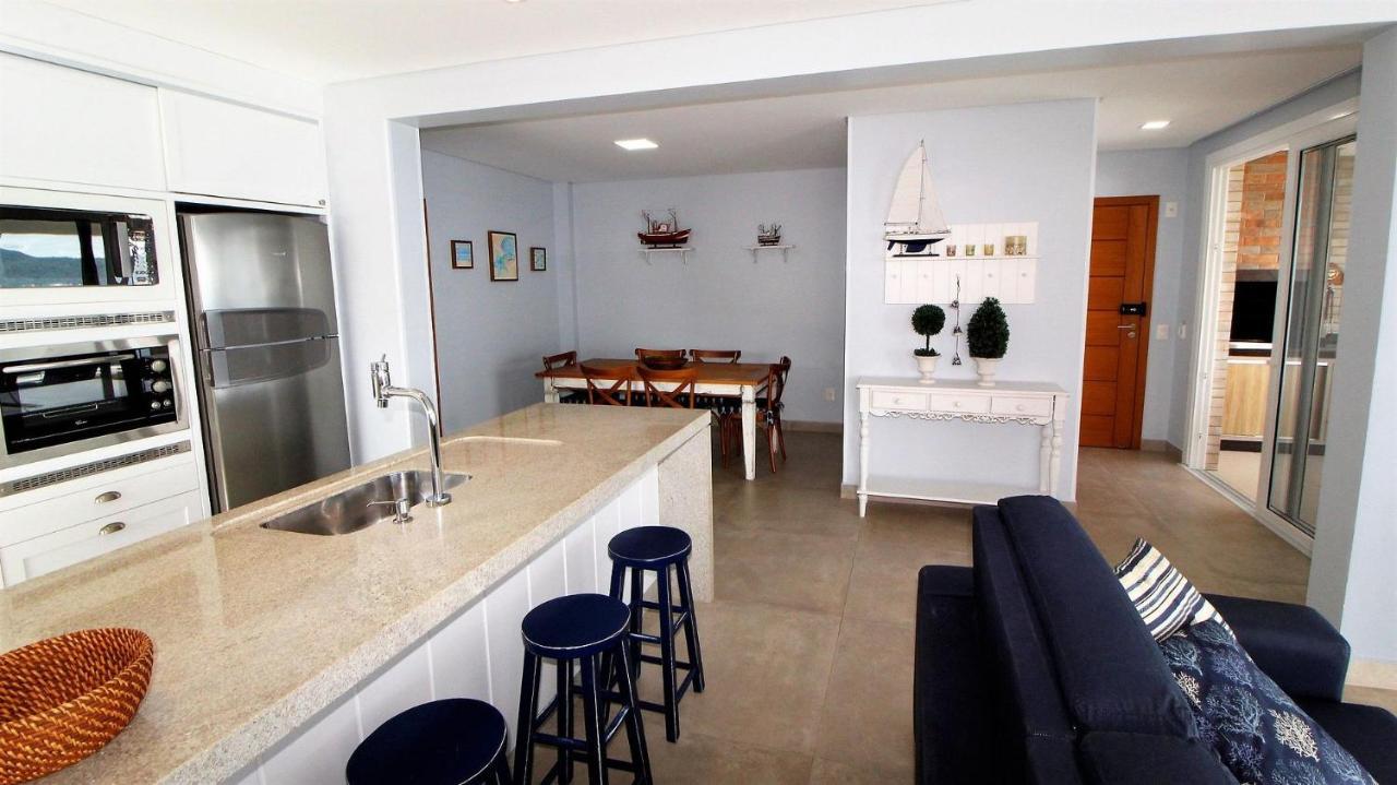 1080 - Apartamento com vista para o mar em Bombinhas Exterior foto